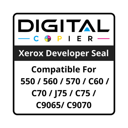 Digital Copier Compatible Xerox C60 Developer Seal | Replacement for 550 560 570 C60 C70 J75 C75 | Durable Quality | Value Price