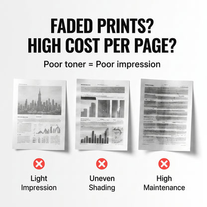 Digital Copier Konica Minolta Black Toner Powder | Compatible in C220 C308 C364 C458 C558 C658 Series | Black Foil Pouch Pack | Premium Quality | Value Price