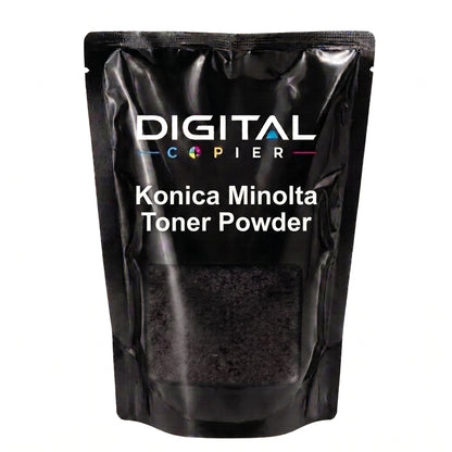 Digital Copier Konica Minolta Black Toner Powder | Compatible in C220 C308 C364 C458 C558 C658 Series | Black Foil Pouch Pack | Premium Quality | Value Price