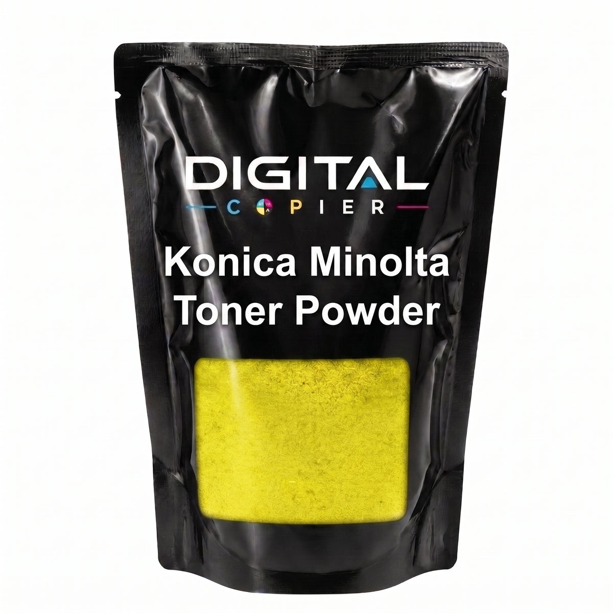 Digital Copier Konica Minolta Yellow Toner Powder | Compatible in C220 C364 C458 C558 C658 Series | Black Foil Pouch Pack | Premium Quality | Value Price