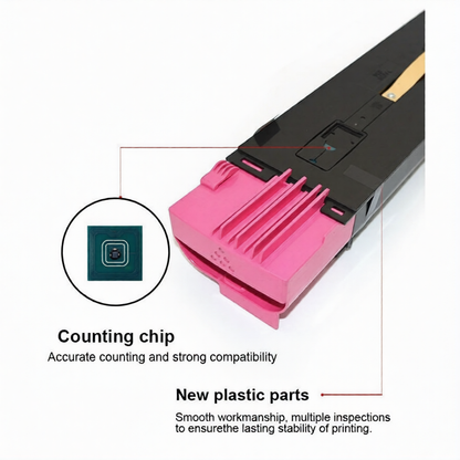 Digital Copier Xerox C60 Drum Chip CMYK Set | Drum Cartridge Chip Kit | Compatible in Color C70 DCP770 DC250 J75 C75 560 | Durable Quality | Value Price