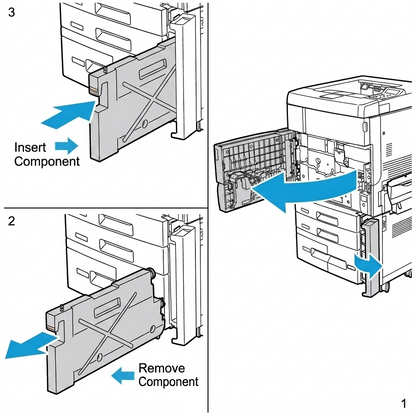 Digital Copier Refurbished Xerox C70 Waste Toner Box | Compatible for C70 J75 550 V80 | Durable Quality | Value Price