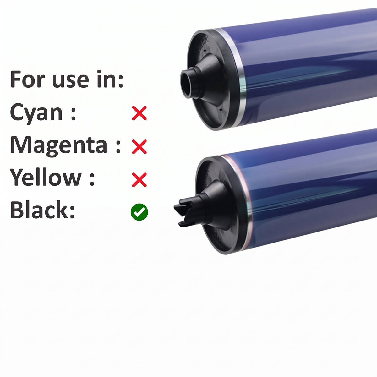 Digital Copier Xerox Black OPC Drum Standard Quality (Budget) | Compatible for 550 C70 DC250 J75 | Durable Quality | Value Price