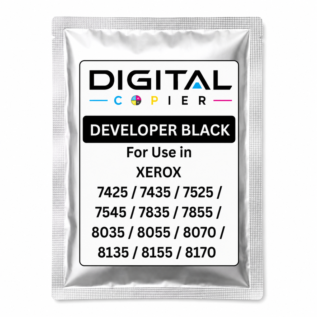 Digital Copier Xerox Black Developer Powder | OEM 675K67520 | Compatible in WorkCentre 7425 7830 7855 C7020 C8030 | Durable Quality | Value Price
